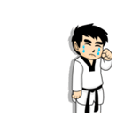 taekwondo boy 1（個別スタンプ：39）
