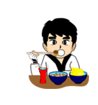 taekwondo boy 1（個別スタンプ：40）