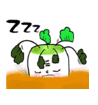 Daikon in my life new（個別スタンプ：32）