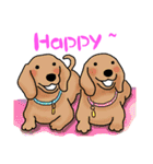 Happy Puppies 6（個別スタンプ：3）