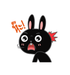 Kati Black rabbit（個別スタンプ：9）