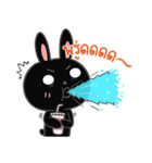 Kati Black rabbit（個別スタンプ：12）