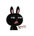 Kati Black rabbit（個別スタンプ：13）