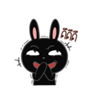 Kati Black rabbit（個別スタンプ：16）