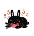 Kati Black rabbit（個別スタンプ：17）