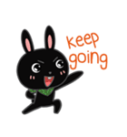 Kati Black rabbit（個別スタンプ：19）