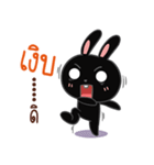 Kati Black rabbit（個別スタンプ：28）