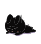 Kati Black rabbit（個別スタンプ：29）