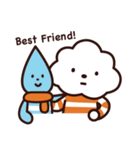 FLUFFY HOUSE (Mr. White Cloud ＆ Friends)（個別スタンプ：28）