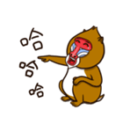 funny baboon（個別スタンプ：12）