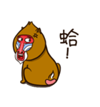 funny baboon（個別スタンプ：27）