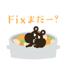 働くどうぶつたち（個別スタンプ：34）