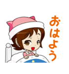 訪問看護師 お仕事スタンプ 40種（個別スタンプ：17）