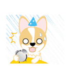 OLi Corgi's Life（個別スタンプ：34）