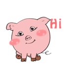 Beautiful Pink Pig（個別スタンプ：1）