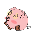 Beautiful Pink Pig（個別スタンプ：4）