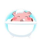 Beautiful Pink Pig（個別スタンプ：25）