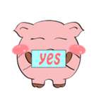 Beautiful Pink Pig（個別スタンプ：31）