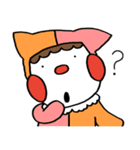 ぽけーっとピエロさん（個別スタンプ：8）