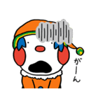 ぽけーっとピエロさん（個別スタンプ：9）
