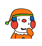 ぽけーっとピエロさん（個別スタンプ：25）