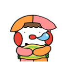ぽけーっとピエロさん（個別スタンプ：38）