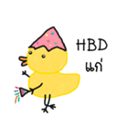 Yellow ducky（個別スタンプ：11）