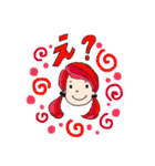 虹色がーるず（個別スタンプ：4）