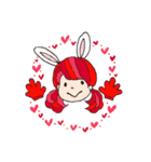 虹色がーるず（個別スタンプ：36）