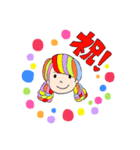 虹色がーるず（個別スタンプ：40）
