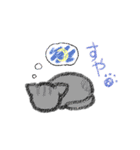 クレヨンにゃんこ（個別スタンプ：5）