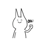 うすらわらいネコ（個別スタンプ：24）