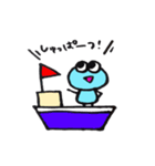 みずまるくんの日常生活！（個別スタンプ：1）