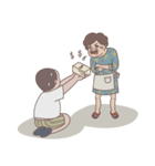 Seafood daddy（個別スタンプ：34）