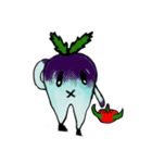 Funny and Cool Radish（個別スタンプ：16）