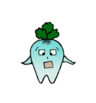 Funny and Cool Radish（個別スタンプ：18）