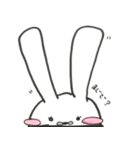 ほんわか白うさ（個別スタンプ：8）