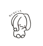 ほんわか白うさ（個別スタンプ：14）