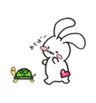 ほんわか白うさ（個別スタンプ：15）
