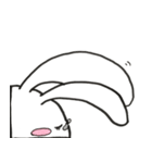 ほんわか白うさ（個別スタンプ：17）
