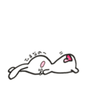 ほんわか白うさ（個別スタンプ：19）