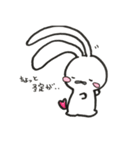 ほんわか白うさ（個別スタンプ：28）