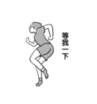 jump girl（個別スタンプ：24）