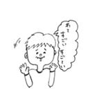 友達がいない。（個別スタンプ：3）