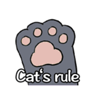 Cat rule the world(english)（個別スタンプ：40）