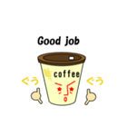 コンビ二珈琲(コーヒー)のコヒ男とオレ子（個別スタンプ：38）