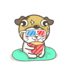 Pug-head Kitty（個別スタンプ：5）