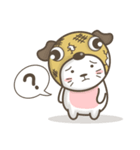 Pug-head Kitty（個別スタンプ：14）