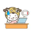 Pug-head Kitty（個別スタンプ：16）