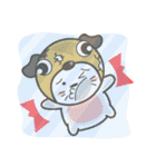 Pug-head Kitty（個別スタンプ：38）